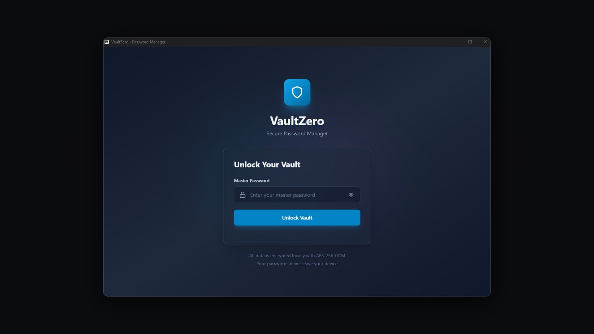 Vitrin görseli: VaultZero